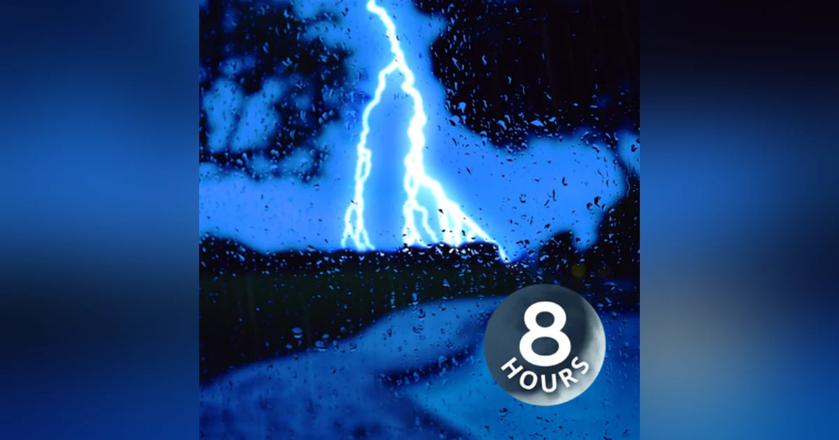 Only Happy When It Rains (with Thunder) 8 Hours I Rain Sounds White Noise for Sleeping or Studying