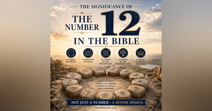 image for The Significance of the Number 12 in the Bible