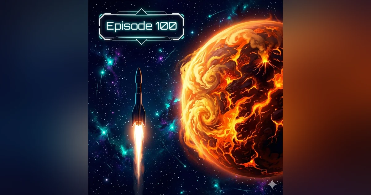 Episode 100: When Black Holes Beat Galaxies, Rocks Beat Rovers and Planets Smell Terrible