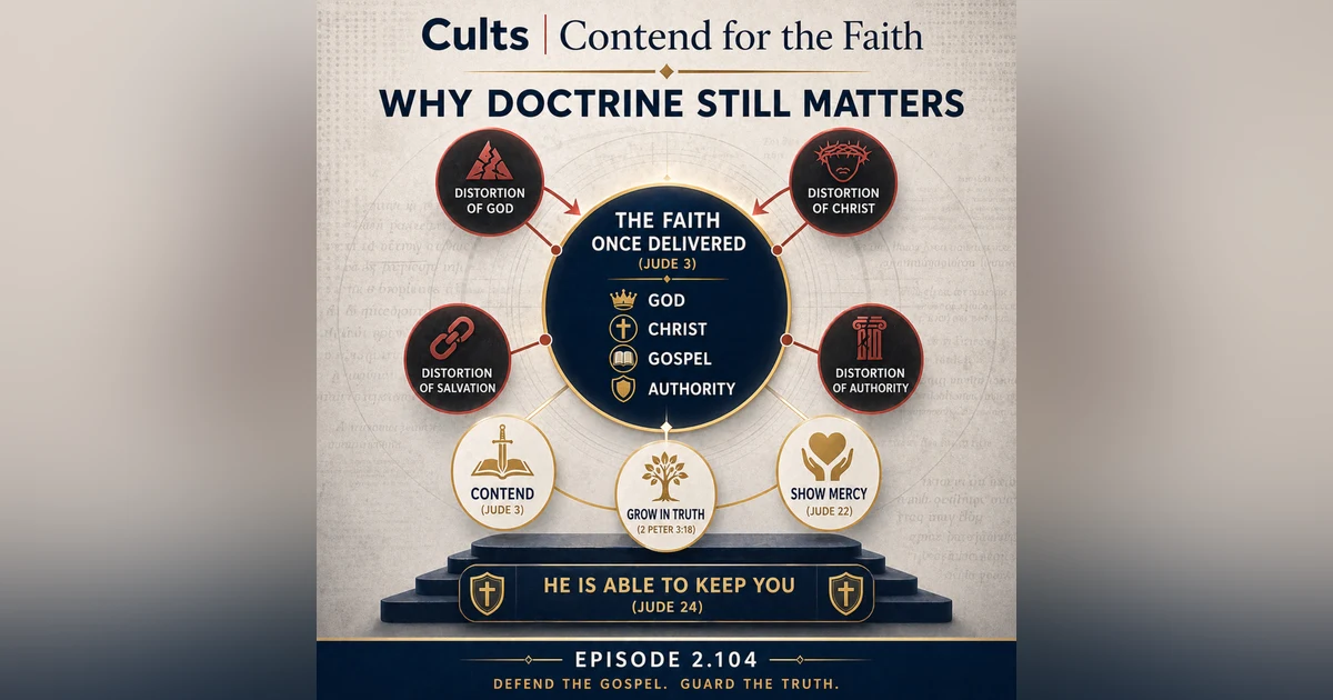 Cults | Contend for the Faith: Why Doctrine Still Matters