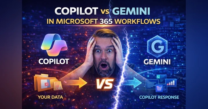 image for Copilot vs Gemini in Microsoft 365 Workflows: The Head-to-Head Comparison You Need