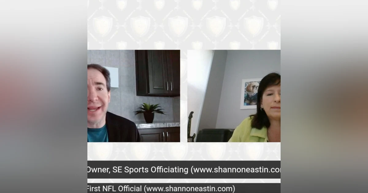 Shannon Eastin, First NFL female official, Owner SE Officiating, Author Lady Ref