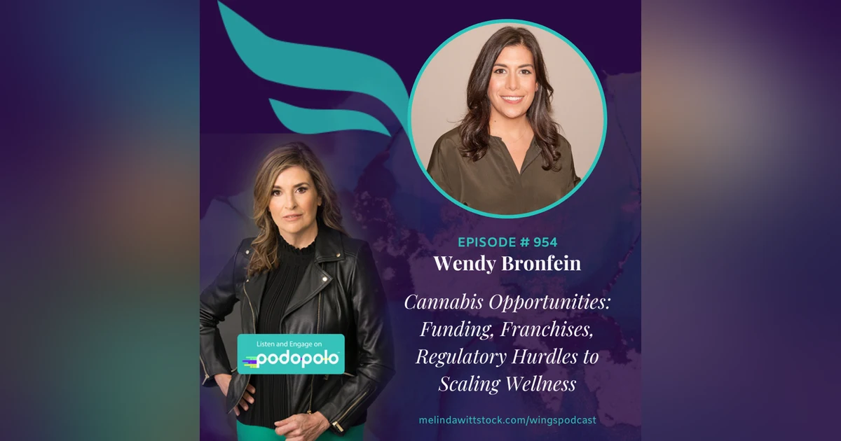 Cannabis Opportunities: Entrepreneur Wendy Bronfein on Funding, Franchises and Scaling Wellness
