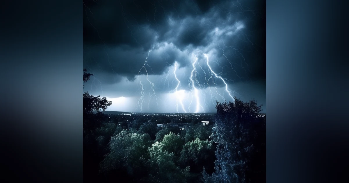Thunderous Rainfall 5 Hours of Atmospheric Thunder and Soothing Rain Sounds