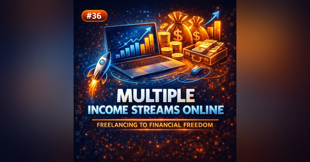 #36 How to Build Multiple Income Streams Online: From Freelancing to Financial Freedom