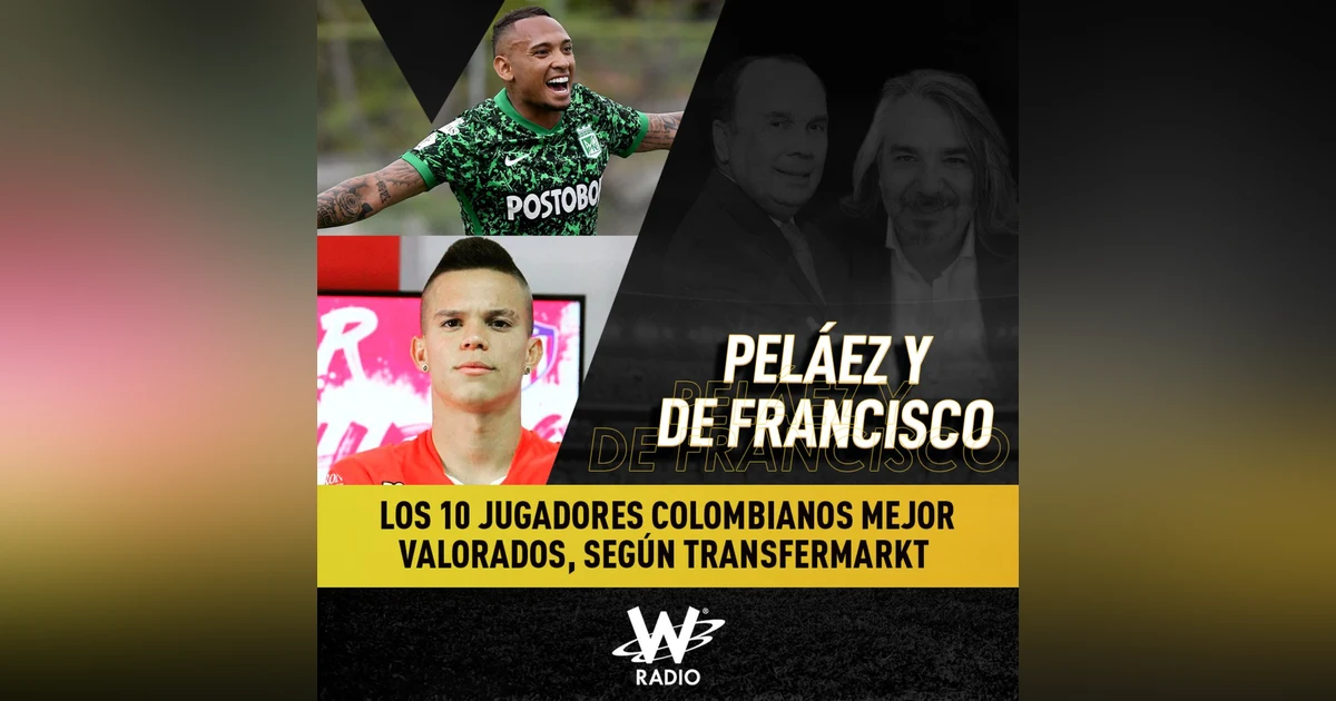 TransferMarkt: top 10 de colombianos