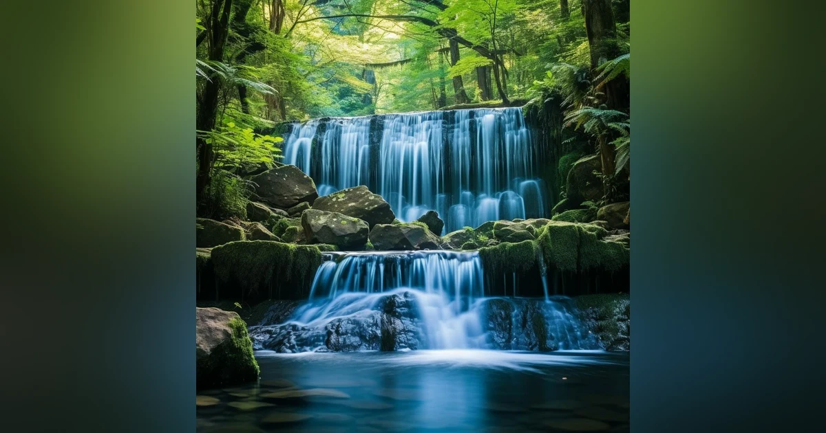 Peaceful Waterfall Sounds: Tranquil Nature Ambience for Stress Relief