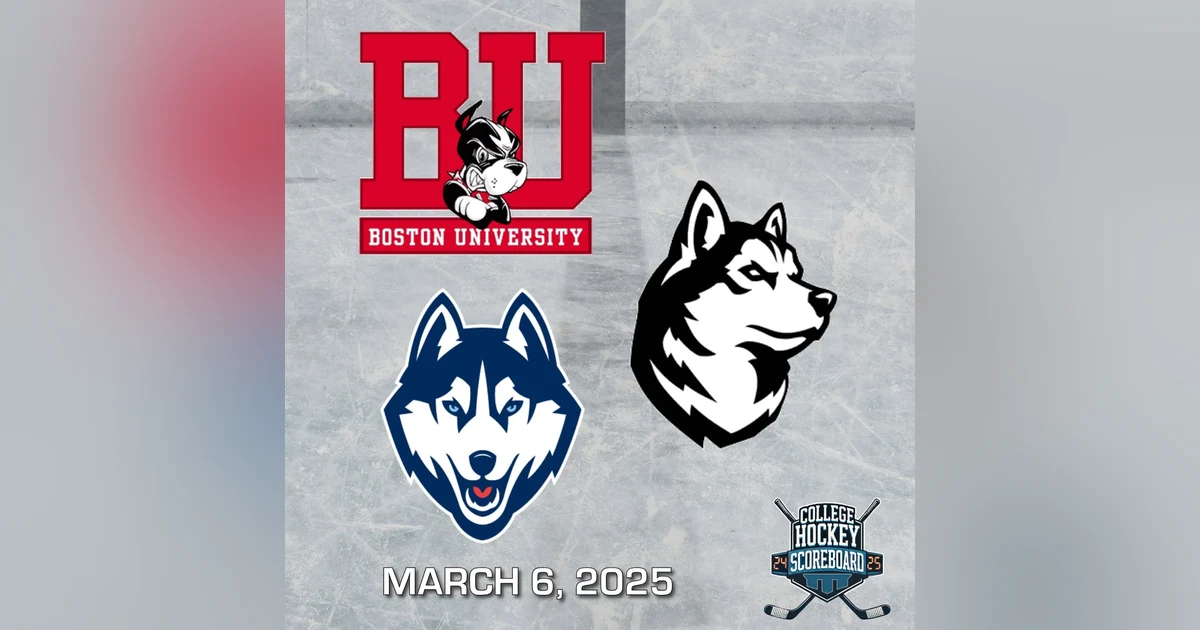 Boston U. pummels Providence; UConn, Northeastern pick up Husky double  - CHS 3-6-25