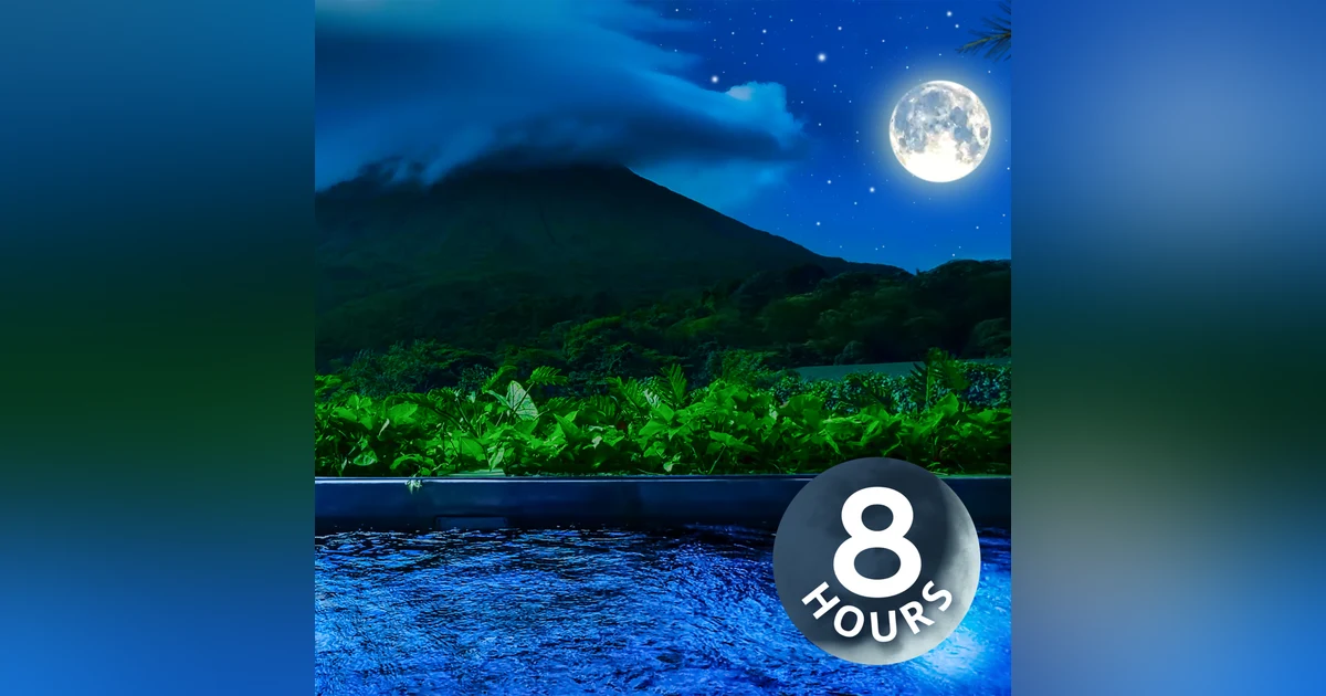 Water Sounds for Sleeping | 8-Hour Water White Noise for Relaxation & Meditation
