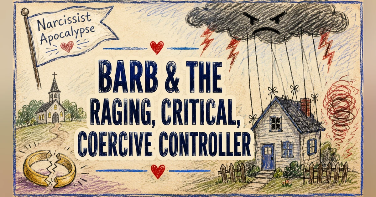 Barb & The Raging, Critical, Coercive Controller
