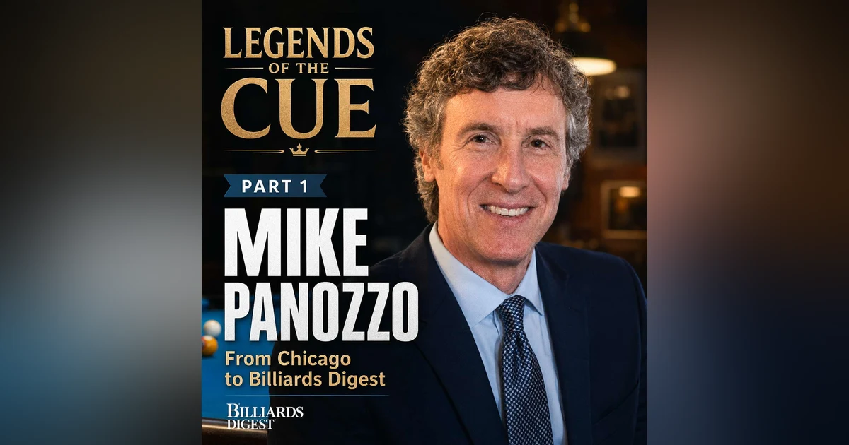 Mike Panozzo - Part 1 (From Chicago Sports Pages to Billiards Digest)