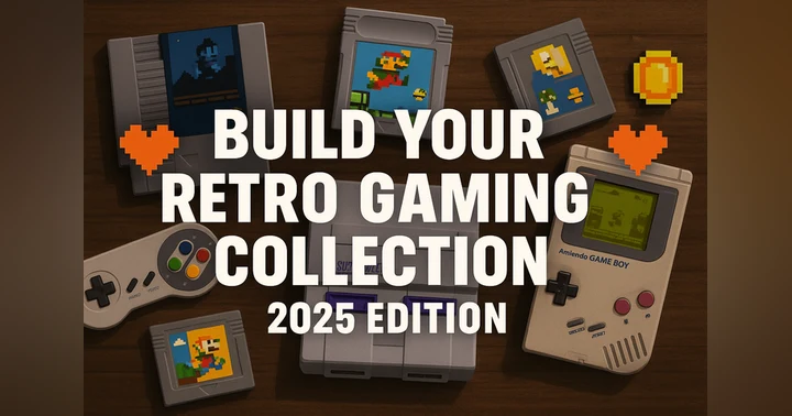 image for How to Start a Retro Gaming Collection in 2025 – Must-Have Games, Consoles & Tips