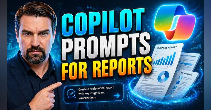 image for Microsoft Copilot Prompts For Reports Guide