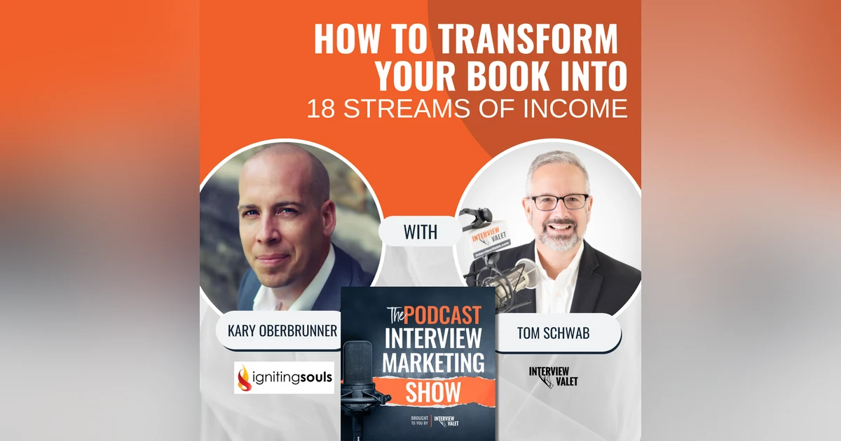 How To Transform Your Book Into 18 Streams of Income