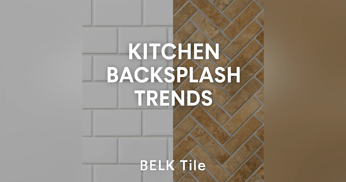 Beyond White: How Kitchen Tile is Making Bold Statements