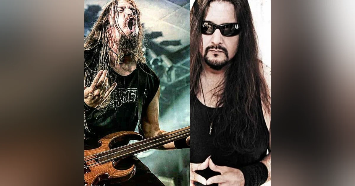 Steve Di Giorgio & Gene Hoglan from Testament and Death