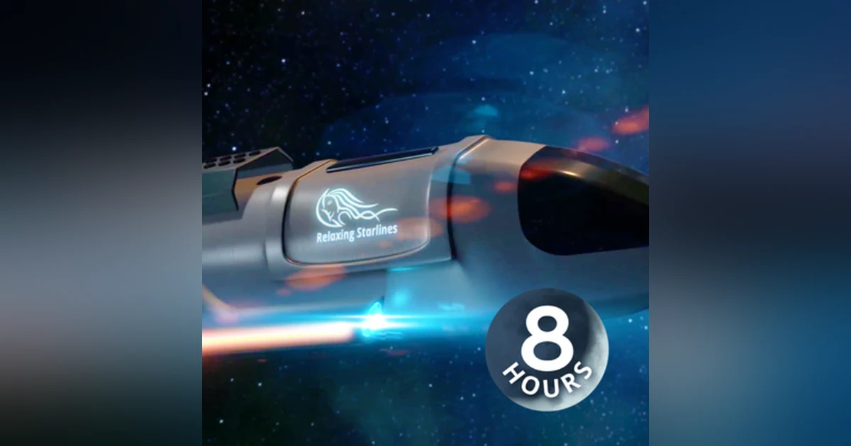 Shuttlecraft White Noise 8 Hours | Sleep, Study or Focus to Starship Space Sounds