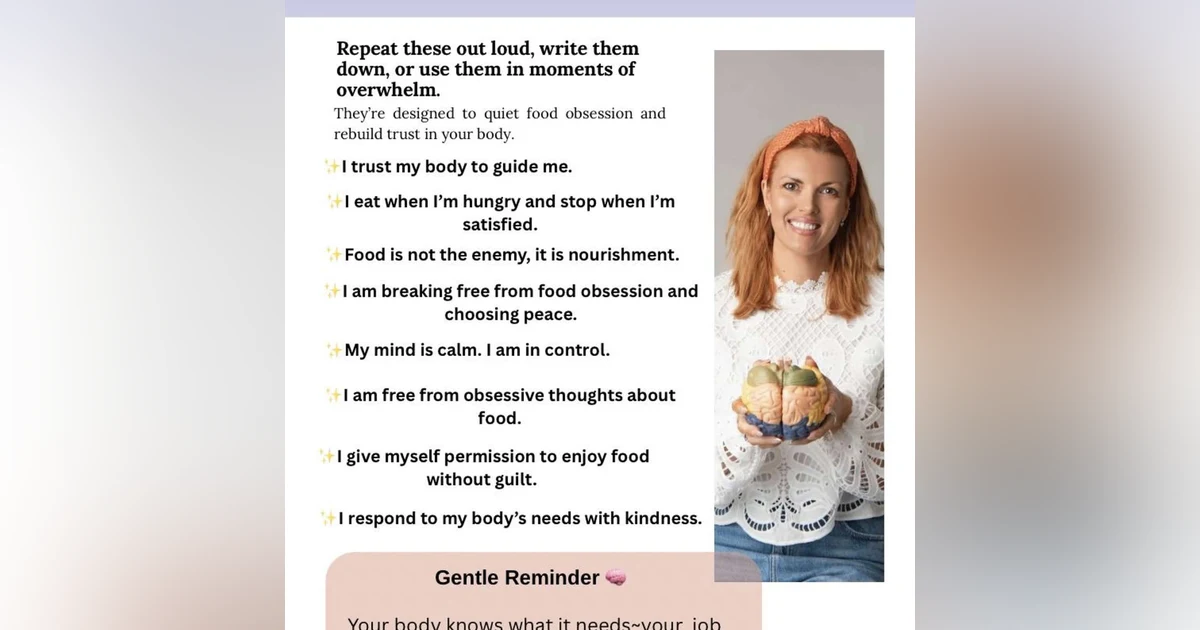 “Quiet the Food Noise: Hypnotherapy for Inner Peace & Eating Freedom”