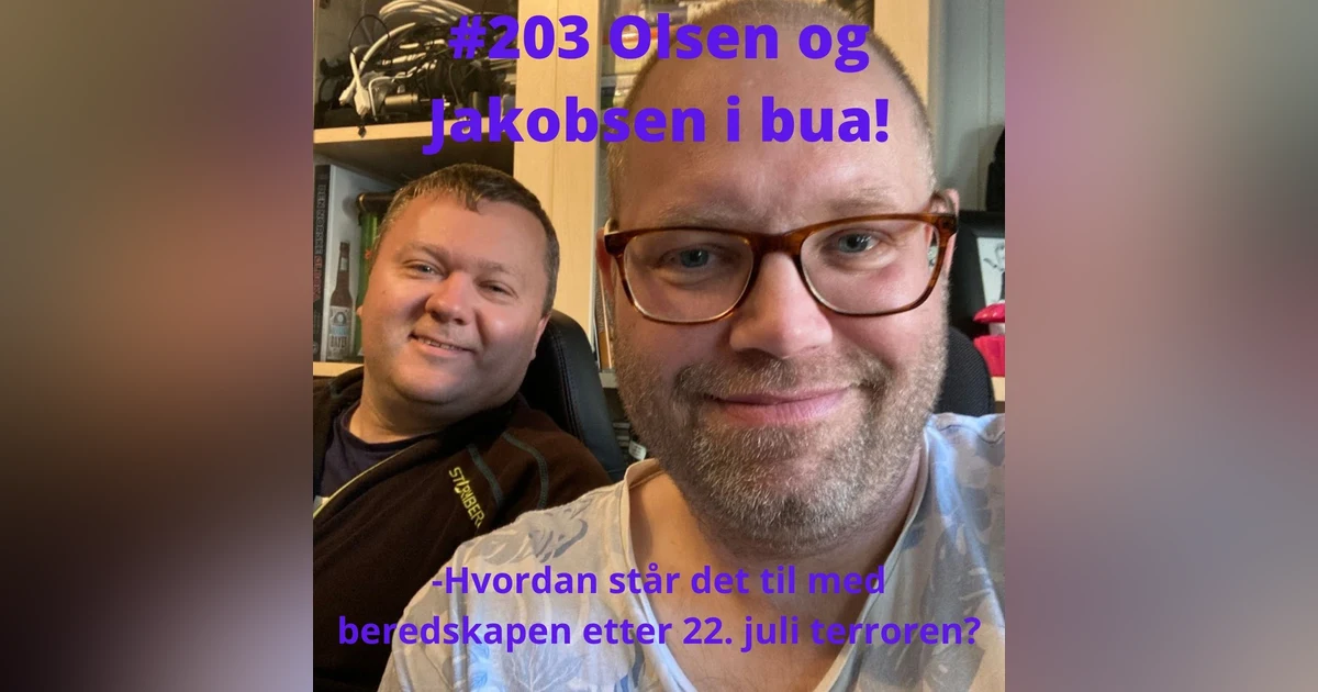 #203 Olsen og Jakobsen i bua