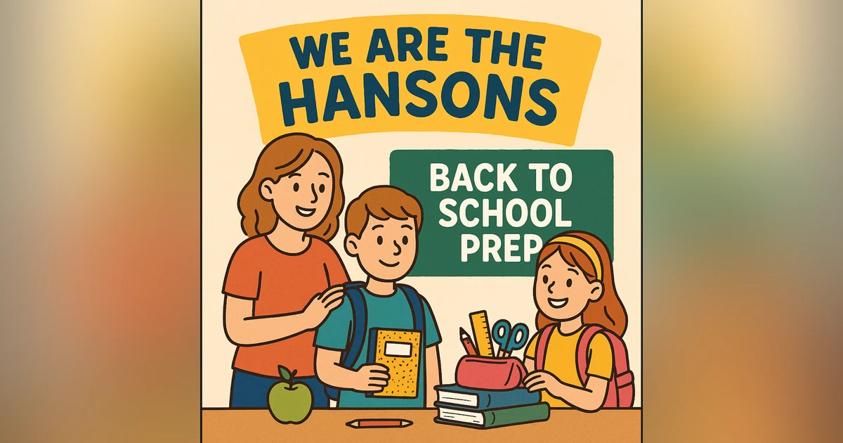 We Are The Hansons Back To School Prep