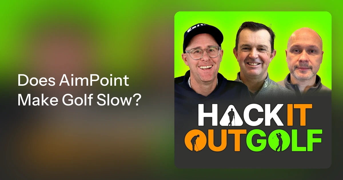 Does AimPoint Make Golf Slow?