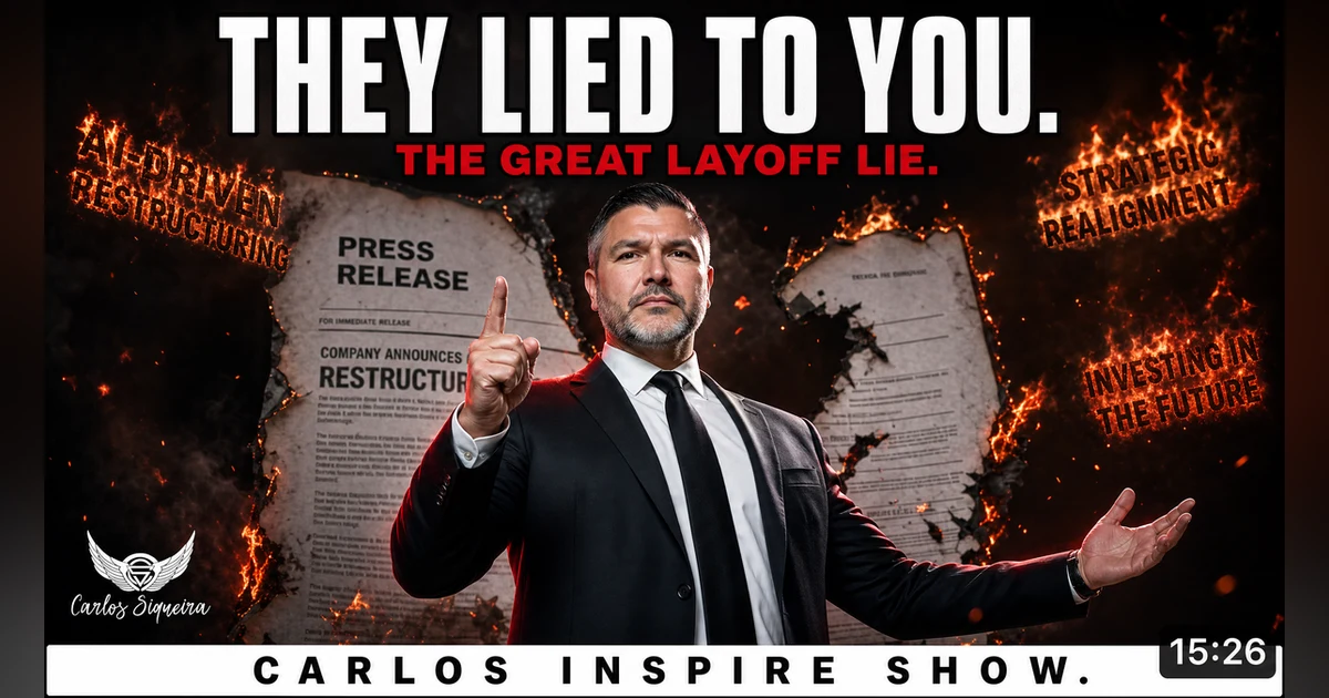 THE GREAT LAYOFF LIE: WHAT COMPANIES WON'T TELL YOU ABOUT AI