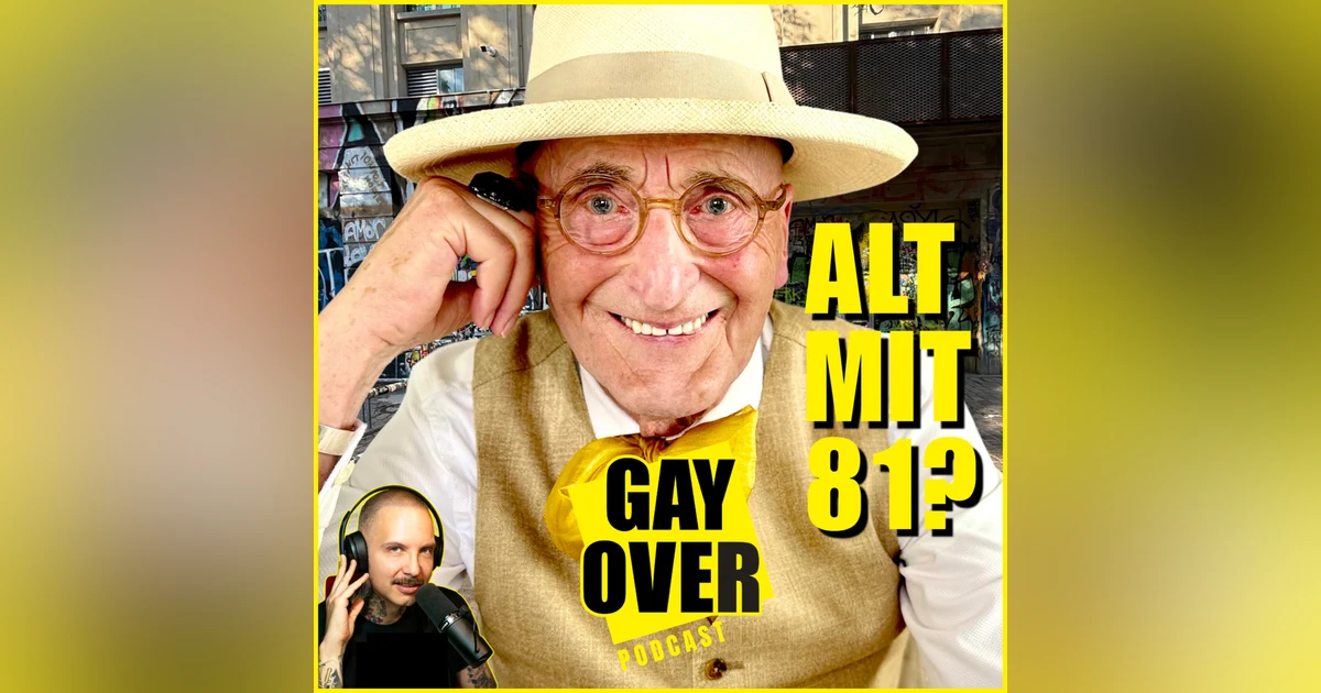 S14E12 Mit 81 rein ins Berghain? Günther Krabbenhöft über sein Lebensglück | GAY OVER