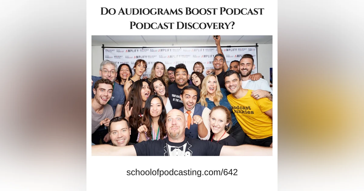 Do Audiograms Boost Podcast Podcast Discovery?