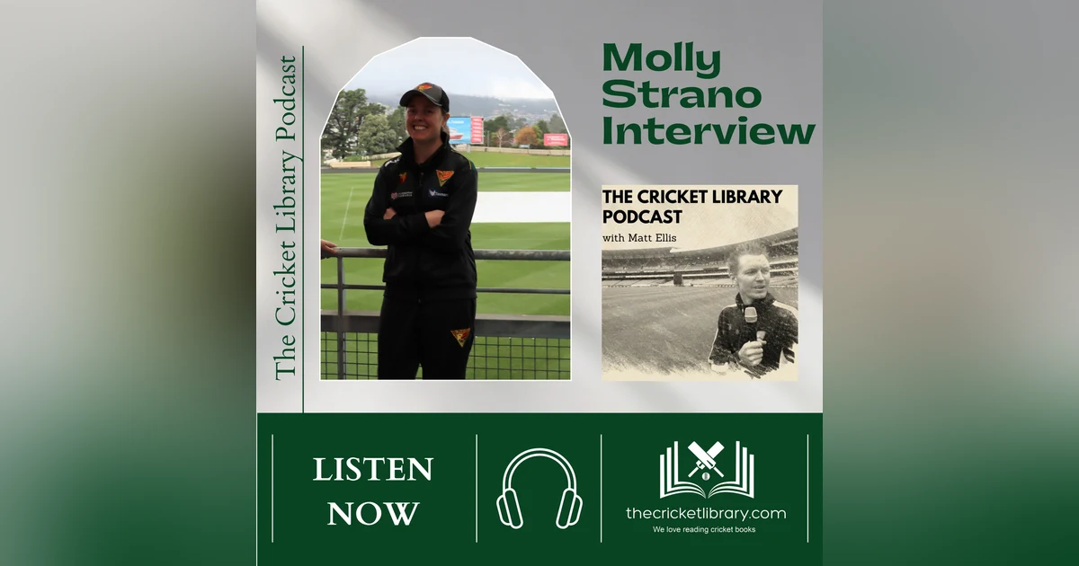 Molly Strano - Special Guest on the Cricket Library Podcast