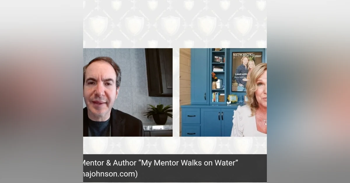 Donna Johnson, Mentor and Author of My Mentor Walks on Water