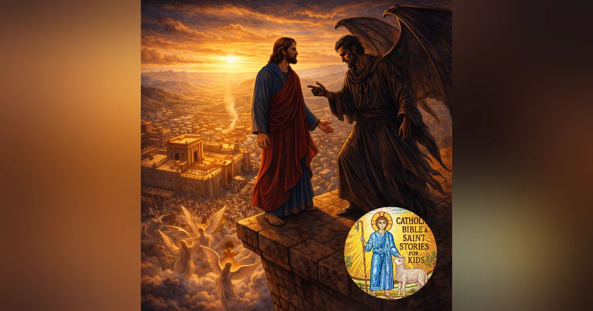 When Jesus was Tempted - Part 2: "Don’t Perform to Be Loved" | A Lenten Story for Catholic Families