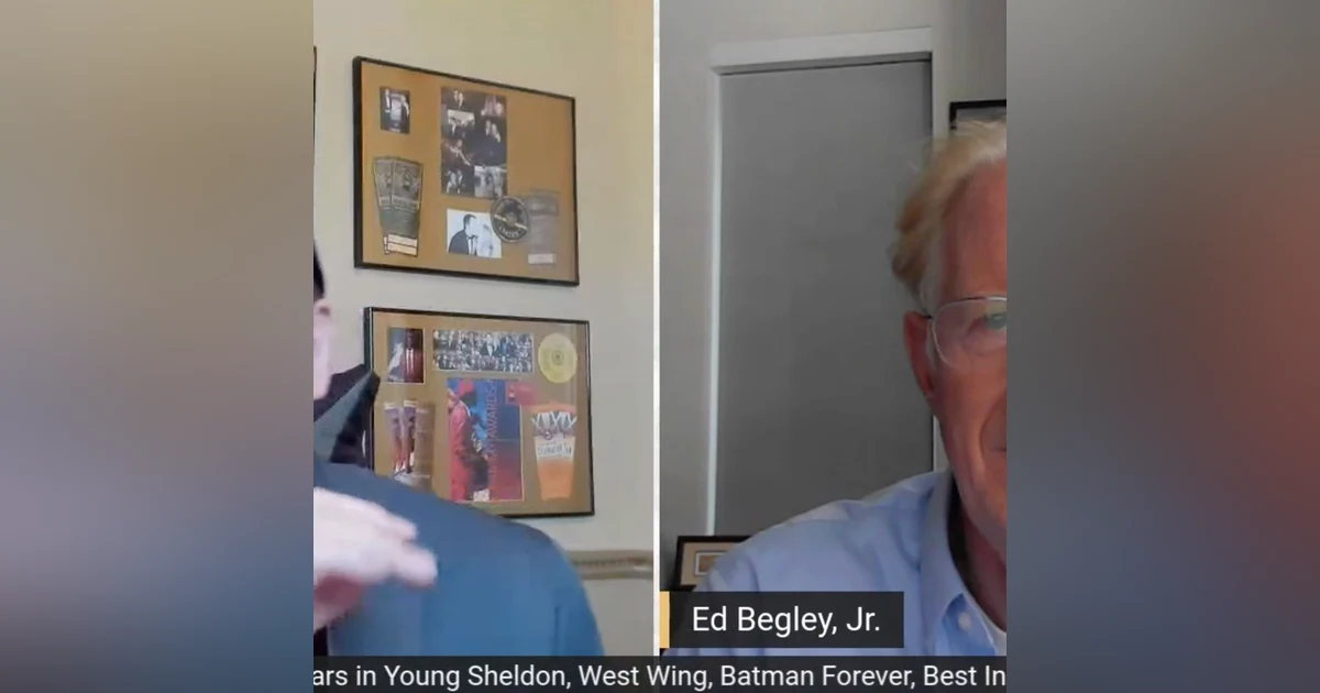 Ed Begley Jr, actor Young Sheldon, West Wing, St Elsewhere, Batman Forever, Best in Show, Begleys Best products