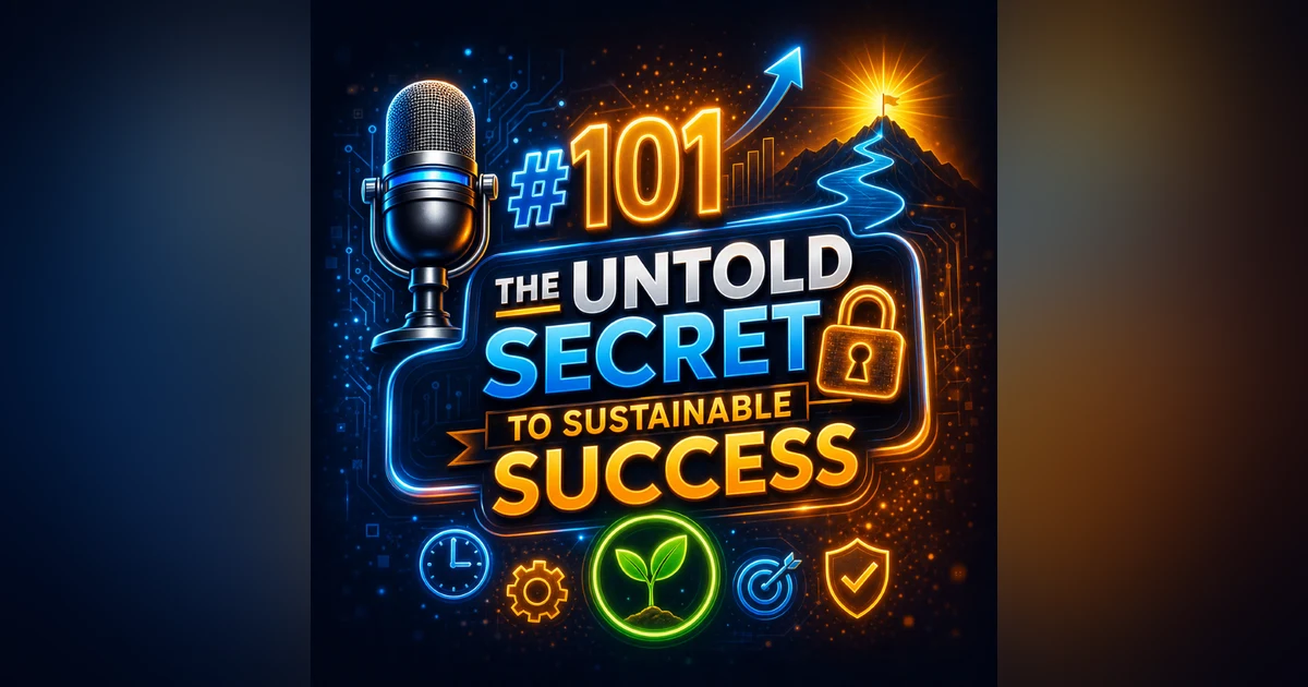 #101 The Untold Secret to Sustainable Success