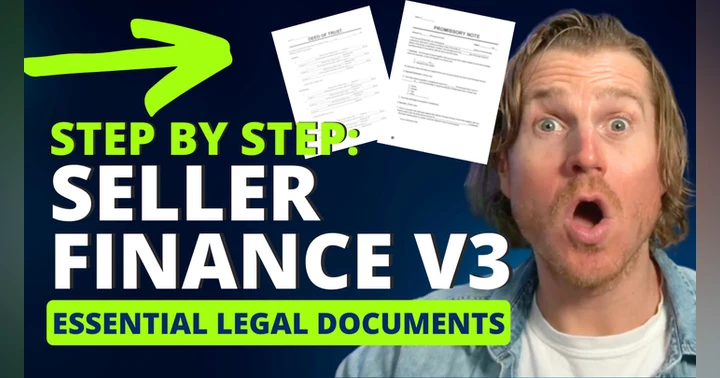 image for Essential Legal Documents for Closing Your Seller Finance Deal | Seller Finance Master Class | Video #3
