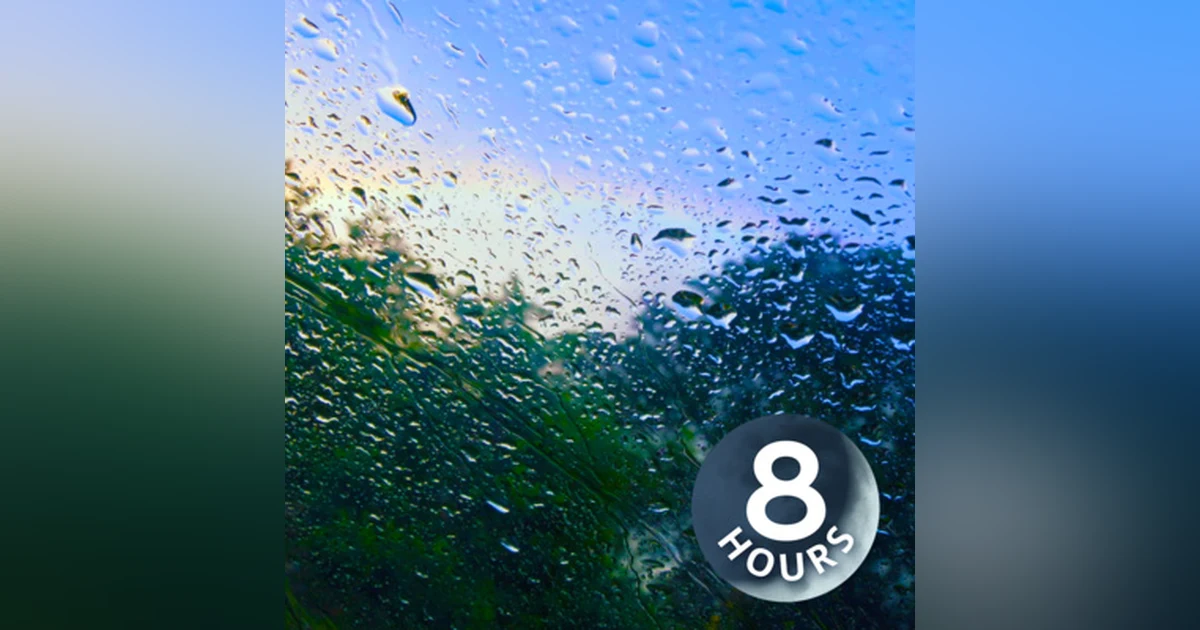 Rain Sounds on Car for Sleep or Focus | White Noise 8 Hours