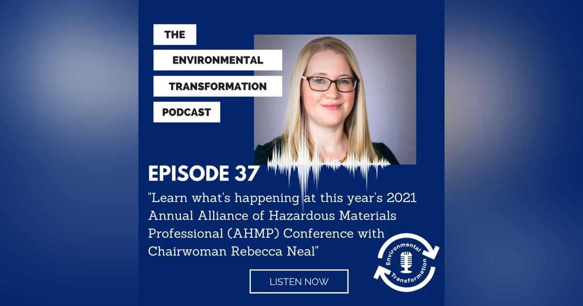 Learn what’s happening at this year’s 2021 Annual Alliance of Hazardous Materials Professional (AHMP) Conference with Chairwoman Rebecca Neal.