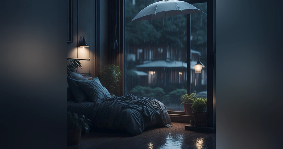 Rainy Day Ambience  8 Hours of Soothing Rain Sounds for Sleep, Study, and Work