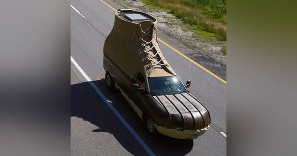 The L.L. Bean Bootmobile