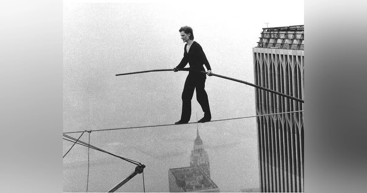 Philippe Petit Walks Between The Twin Towers by History Daily
