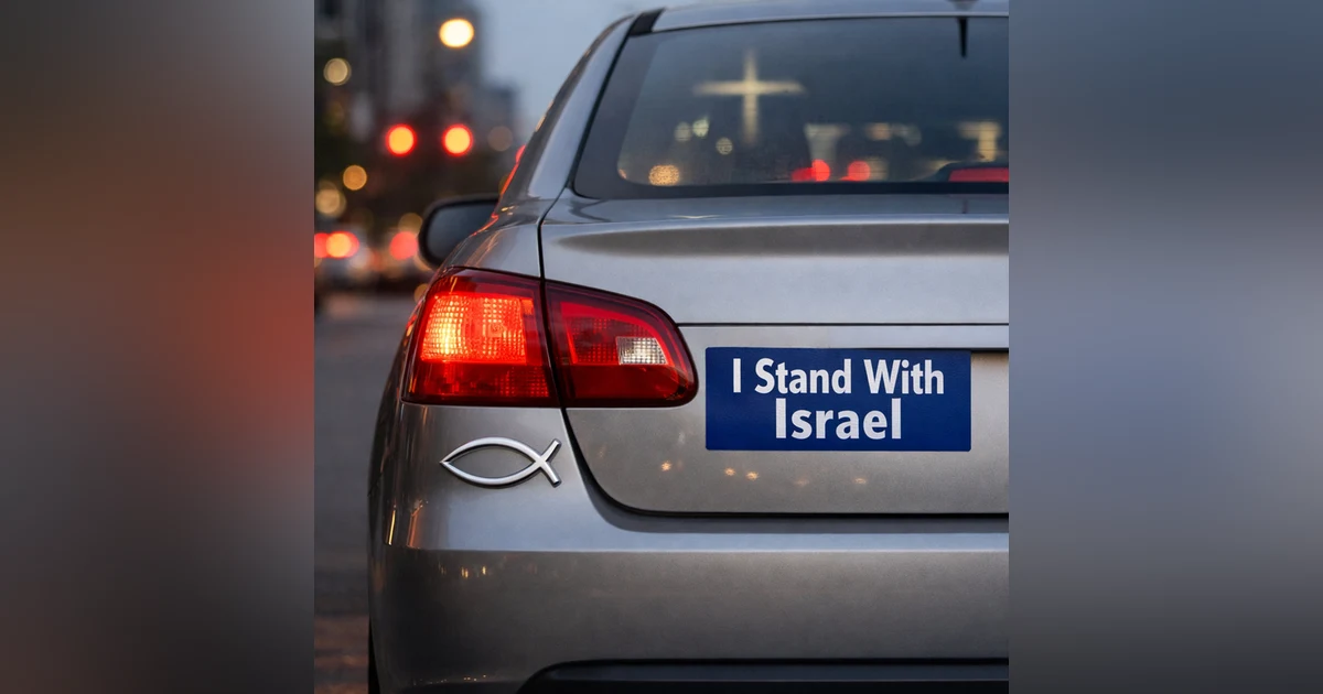 You Say You Stand With Israel... Do You Really?