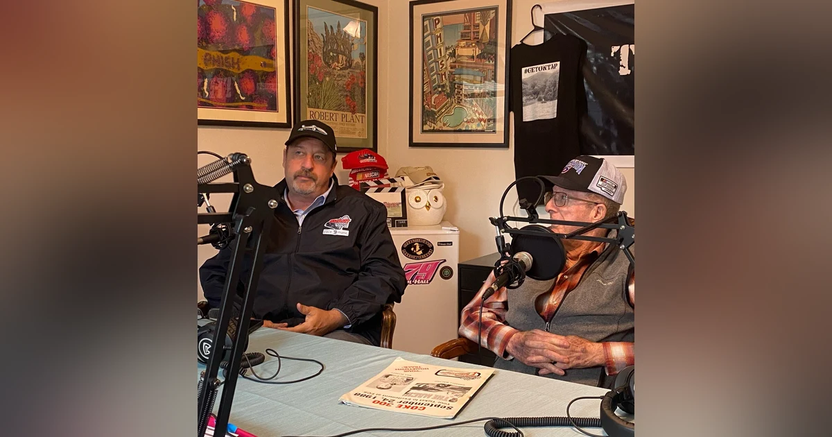 Ole Rebel Guy with Franklin County Speedway Legend Gerald Compton, Featuring SMART Modified Tour Director Chris Williams