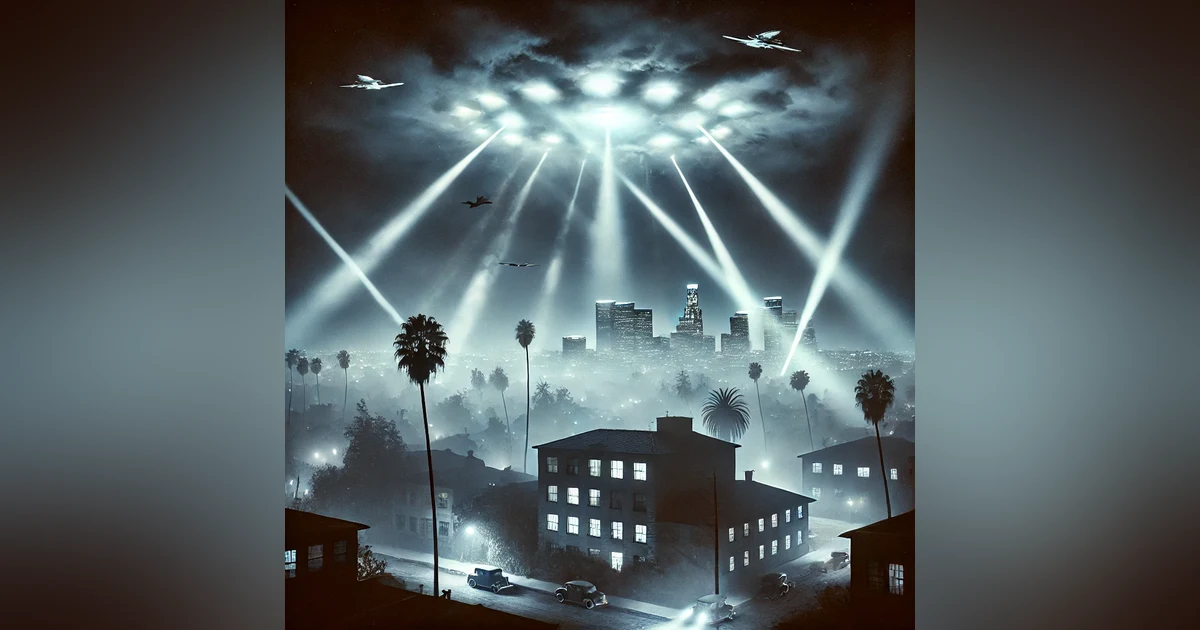 Echoes Over Los Angeles: The Night the Sky Watched Back