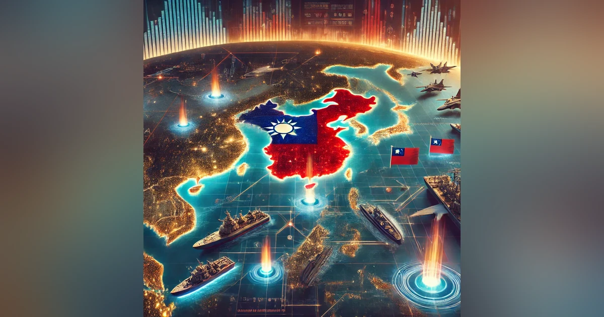 China-Taiwan 55% Conflict Risk in 2 Months