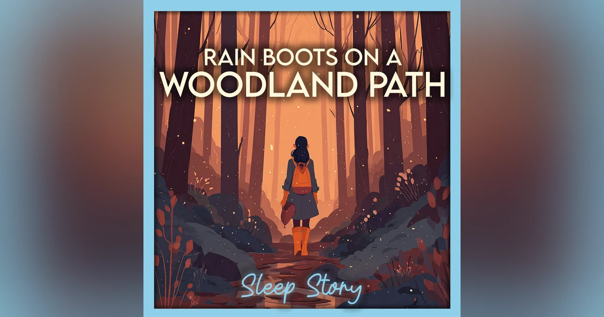 A Rainy Forest Path to Sleep | Bedtime Story for Adults, Sleep Meditation & Soothing Rain ASMR