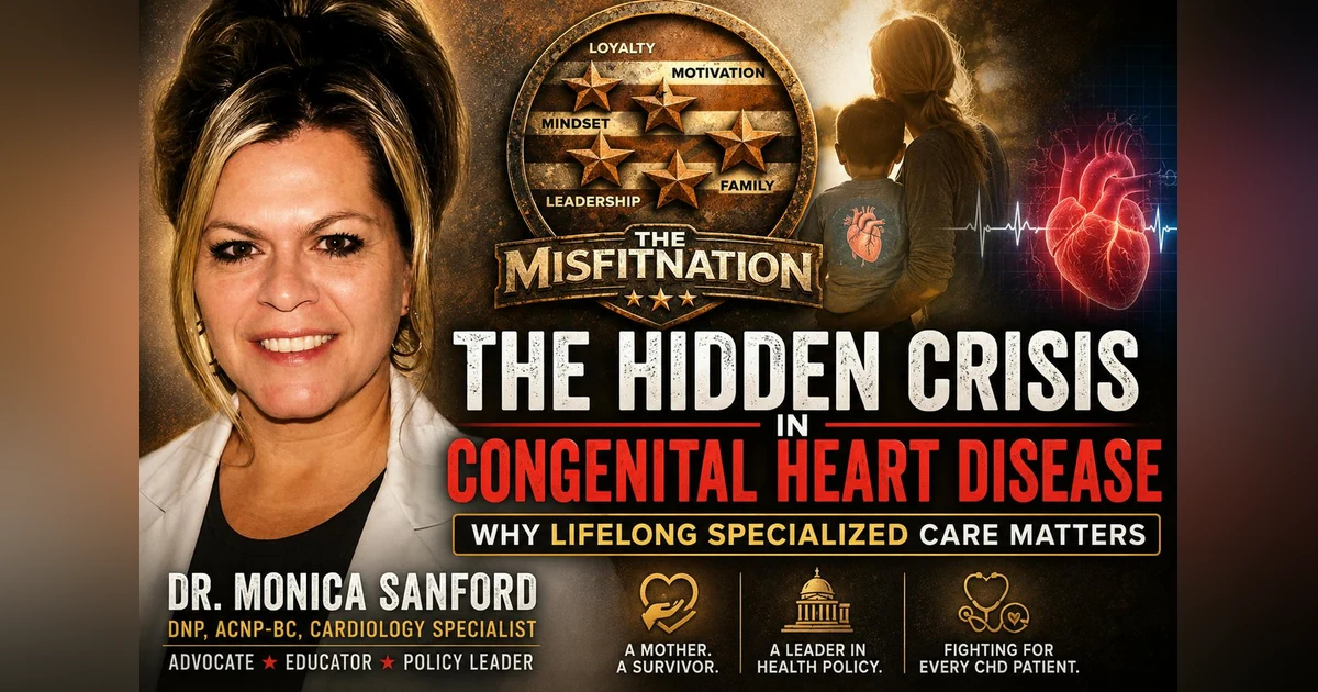 Fighting for Congenital Heart Patients, Veteran Benefits & Lifelong Healthcare Access | Dr. Monica Sanford