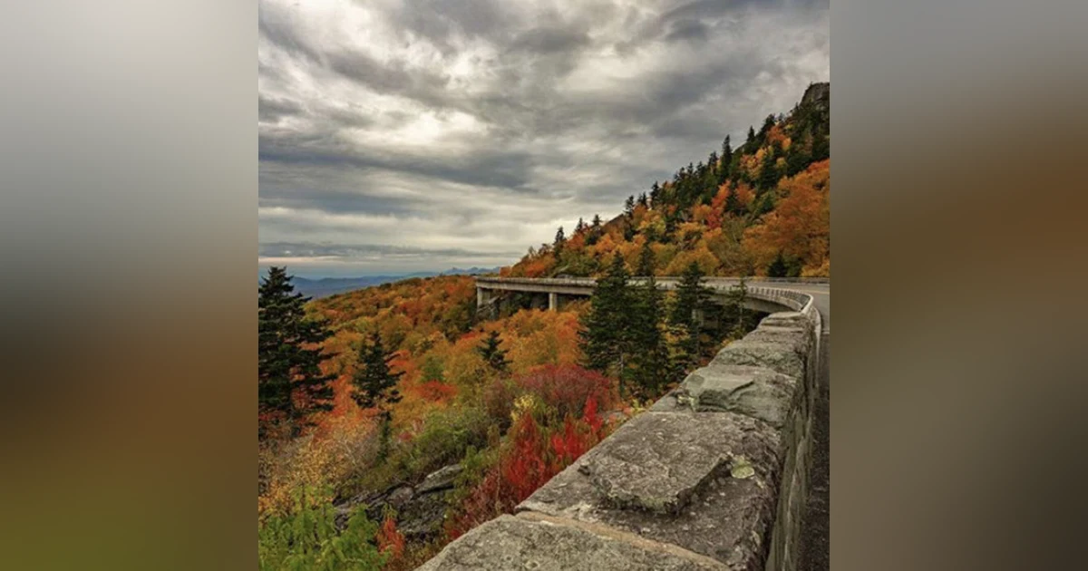 North Carolina Mountains Fall Color Map Forecast 2020