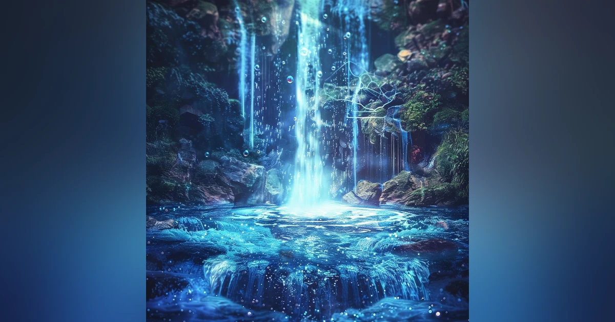 417 Hz with Waterfall Clearing Negative Energy And Help Better Sleep