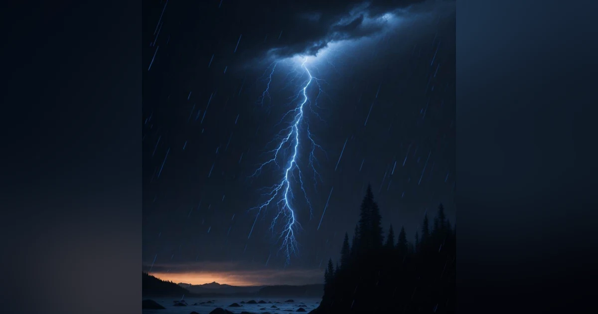 Stormy Nights  8 Hours of Calming Rain and Thunder Sounds for Deep Sleep