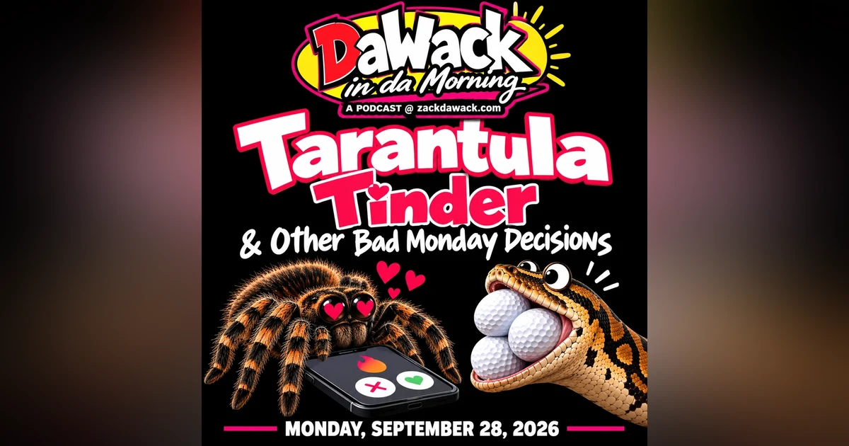 9 28 26 TARANTULA TINDER & OTHER BAD MONDAY DECISIONS