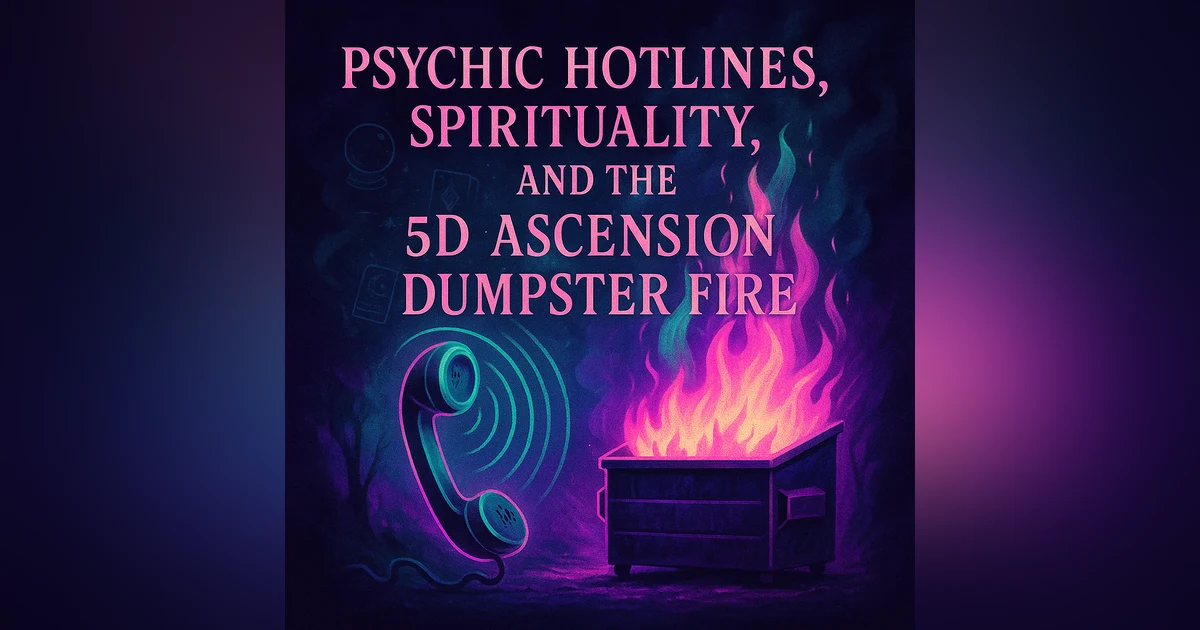 Psychic Hotlines, Spirituality & the Myth of 5D Ascension